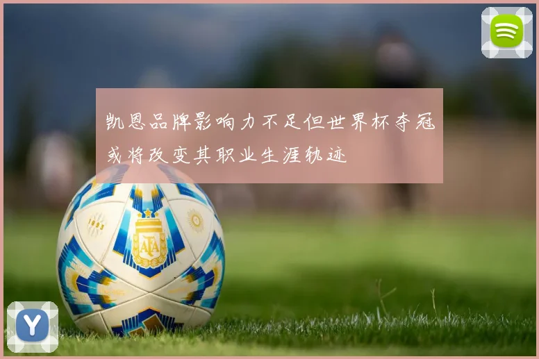 凯恩品牌影响力不足但世界杯夺冠或将改变其职业生涯轨迹